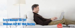 Extra Discount 35% Off Windows ASP.NET Web Hosting