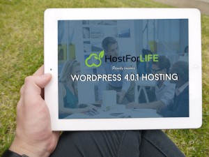 HostForLIFEASP.NET Proudly Launches WordPress 4.0.1 Hosting