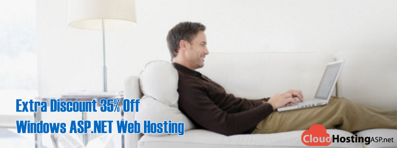 Extra Discount 35% Off Windows ASP.NET Web Hosting