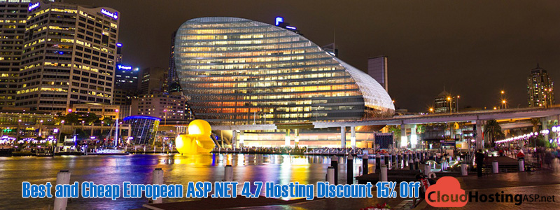 Best and Cheap European ASP.NET 4.7 Hosting Discount 15% Off